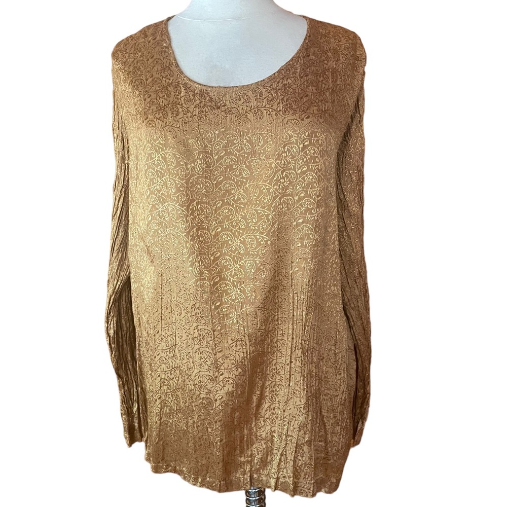 NWT Vintage Phool Jill Top Copper Blouse